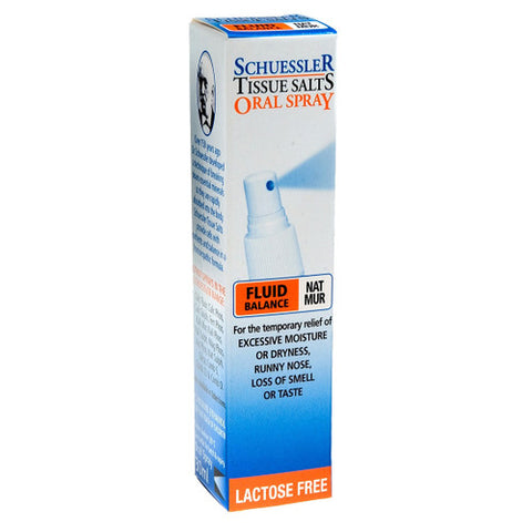 Schuessler Tissue Salts Fluid Balance Nat Mur 30ml
