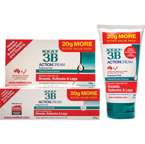 Neat 3B Action Cream 120g packaging