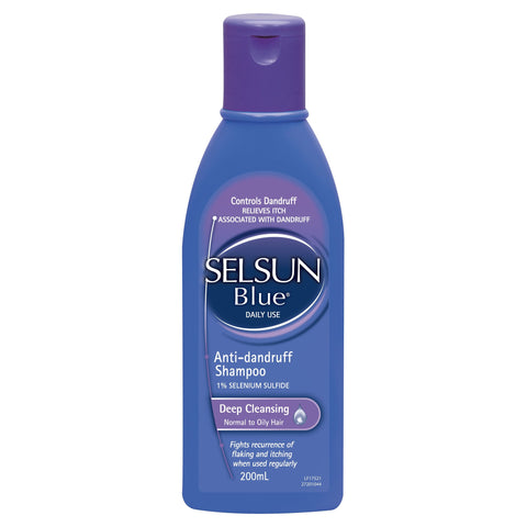 Selsun Blue Deep Cleansing Anti-Dandruff Shampoo 200mL