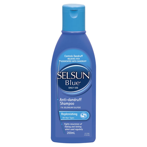 Selsun Blue Replenishing Anti-Dandruff Shampoo 200mL