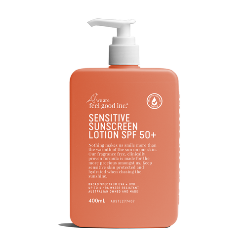 We Are Feel Good Inc. Sensitive Sunscreen SPF 50+ 400ml