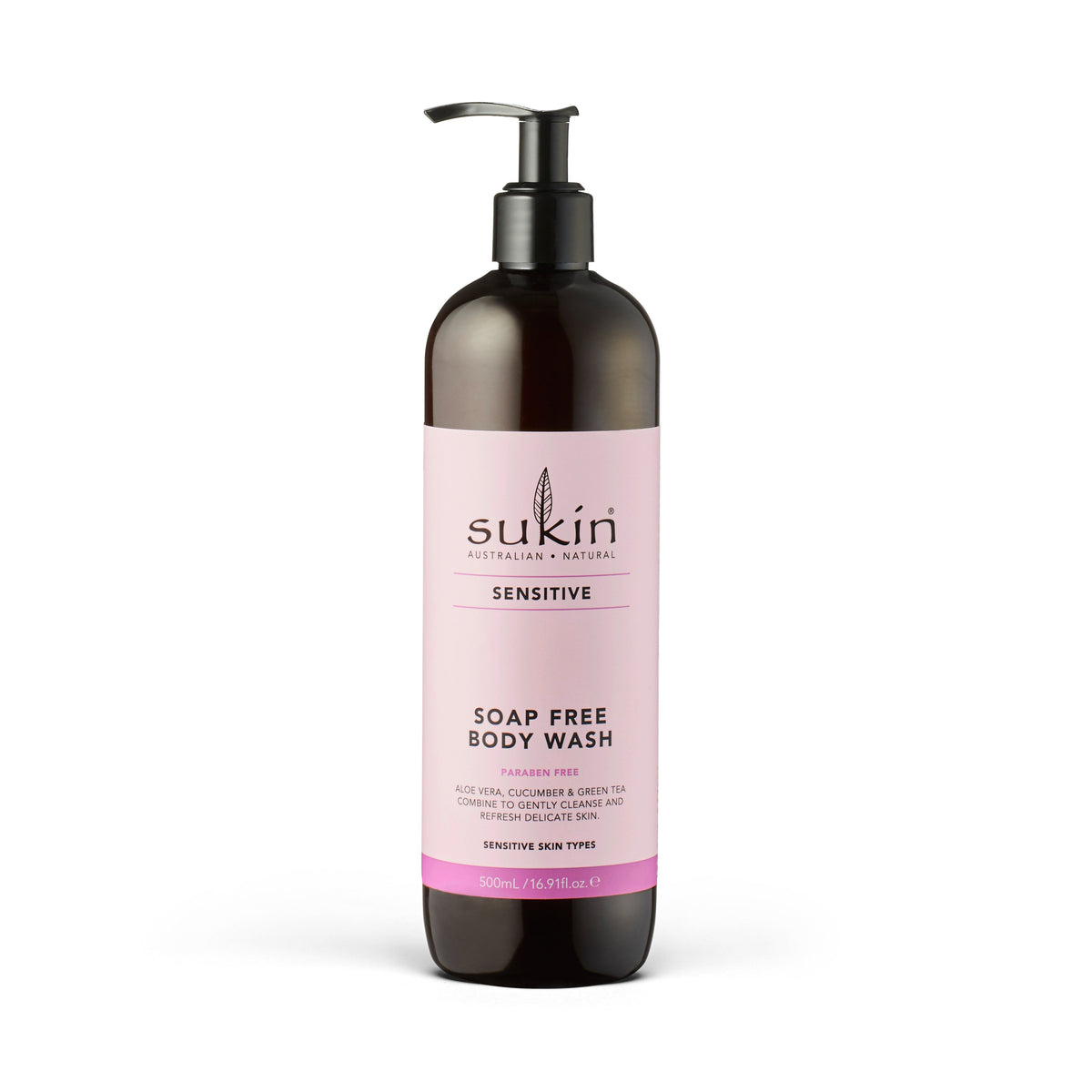 Sukin Sensitive Soap Free Body Wash 500mL