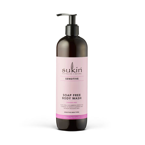 Sukin Sensitive Soap Free Body Wash 500mL