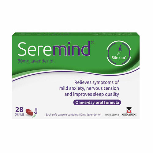 Seremind Lavender Oil Capsules 28 Pack