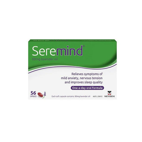Seremind Lavender Oil Capsules 56 Pack