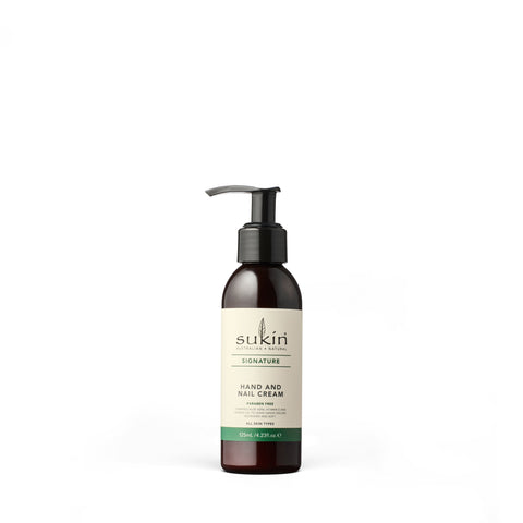 Sukin Hand & Nail Cream Pump 125mL