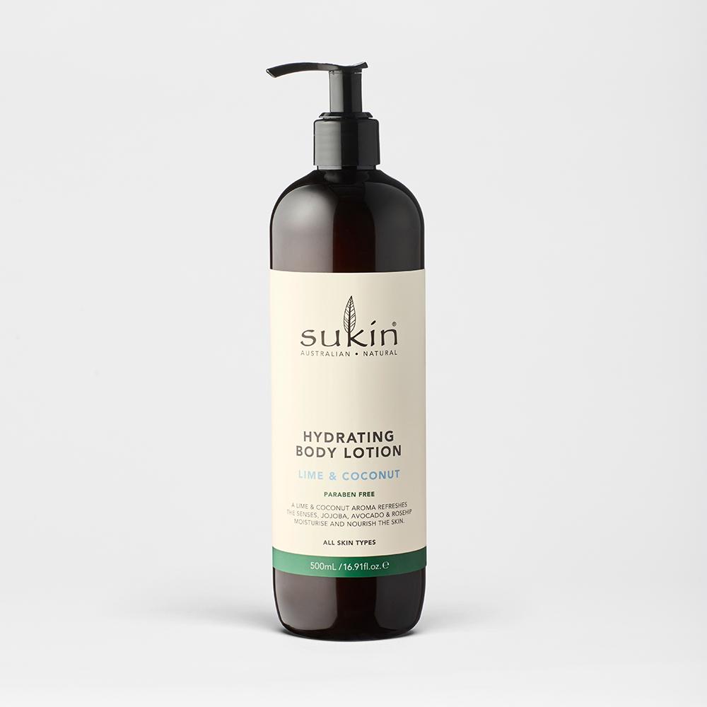 Sukin Hydrating Body Lotion Lime Coconut 500mL