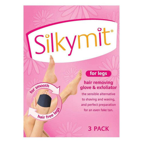 Silkymit Hair Removing Glove & Exfoliator for Legs