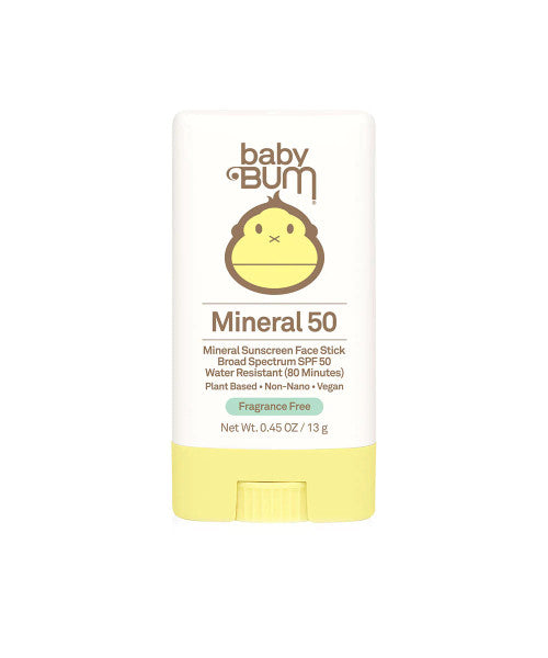 Sun Bum Mineral SPF 50 Sunscreen Face Stick 13g Fragrance Free