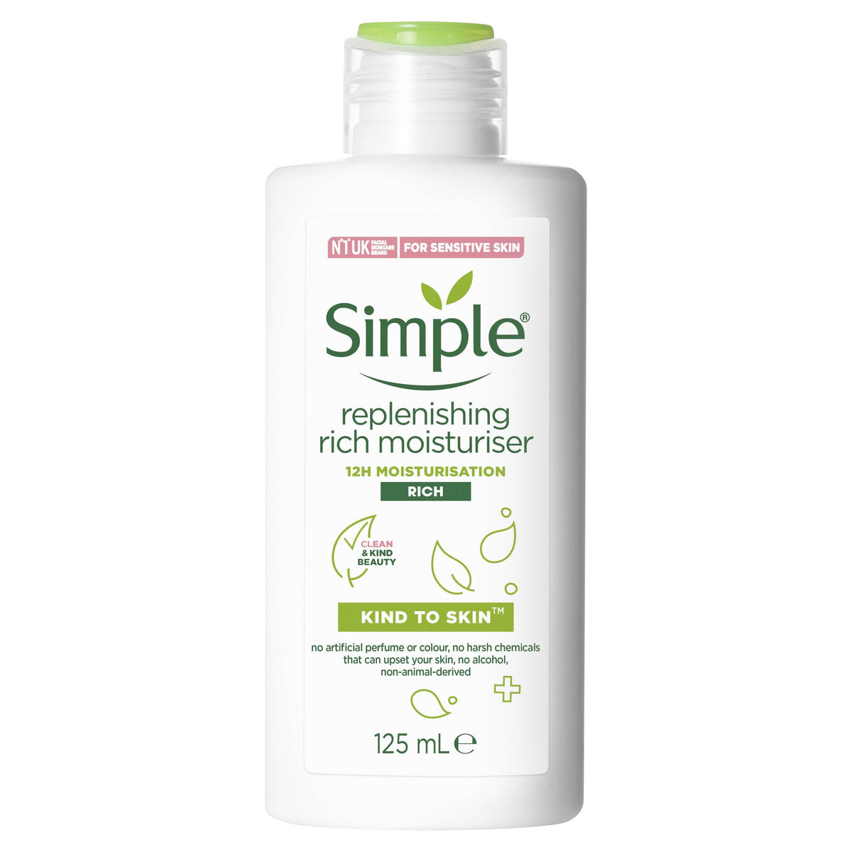 Simple Rich Moisturiser Replenishing 125mL