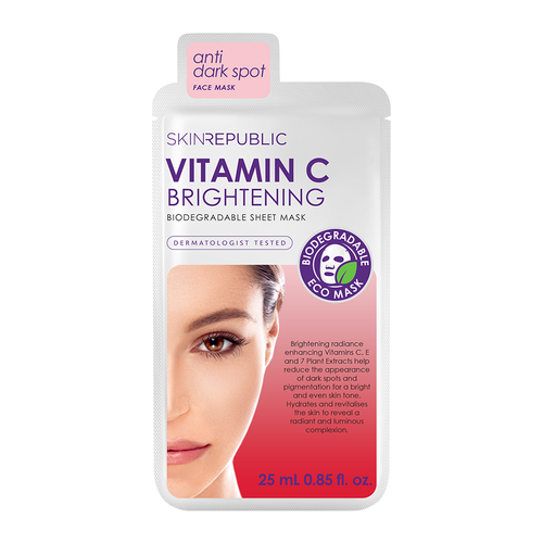 Skin Republic Brightening Vitamin C Biodegradable Face Mask Sheet