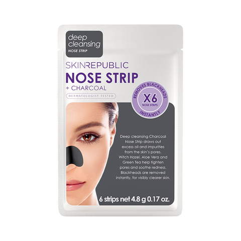 Skin Republic Charcoal Nose Strip (6 Nose Strips)