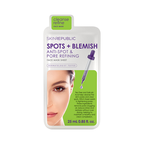 Spots + Blemish Face Mask Sheet