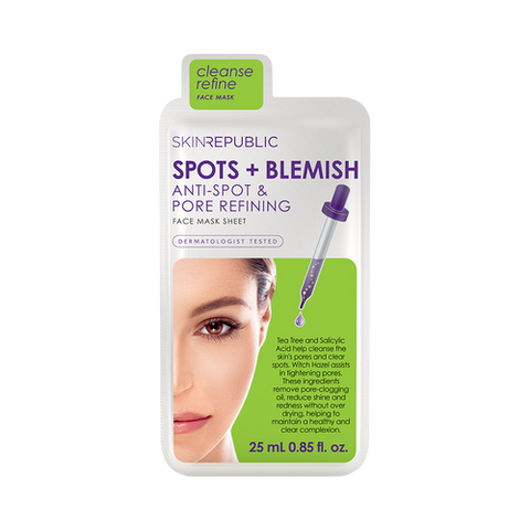 Spots + Blemish Face Mask Sheet