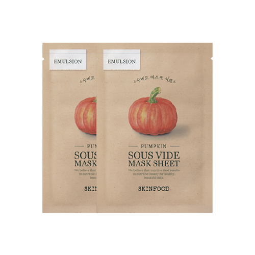 Skinfood Pumpkin Sous Vide Sheet Mask 1 Pack