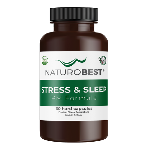 Naturobest Stress & Sleep PM Formula 60 Caps