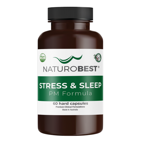 Naturobest Stress & Sleep PM Formula 60 Caps