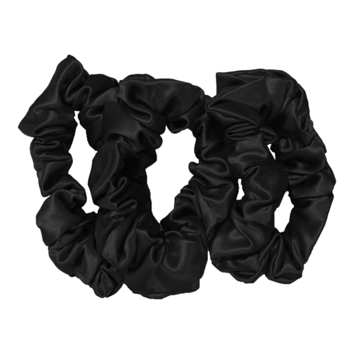 Slip Silk Large Scrunchies Black