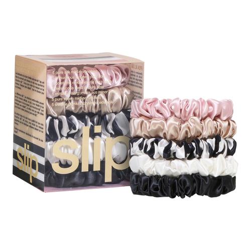 Slip Silk Midi Scrunchies - Mixed