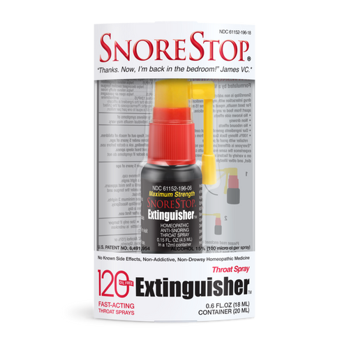 SnoreStop Extinguisher Throat Spray 12ml