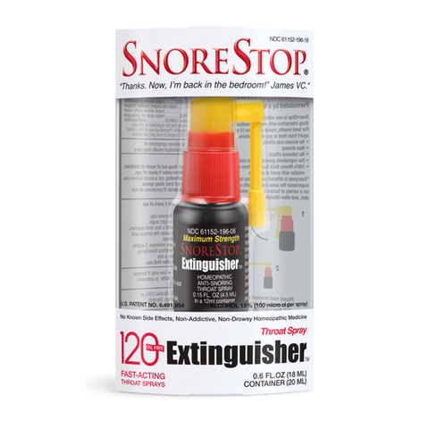 SnoreStop Extinguisher Throat Spray 12ml