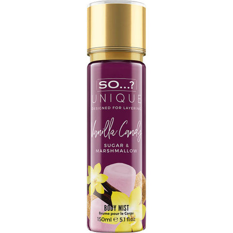 SO...? Unique Vanilla Candy Body Spray 150ml