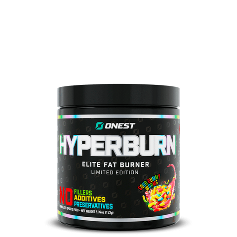 Onest Hyperburn Sour Gummy Worms 30 Serves