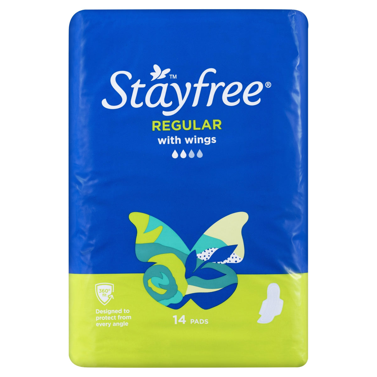 Stayfree Slim Wing Regular 14 Pack