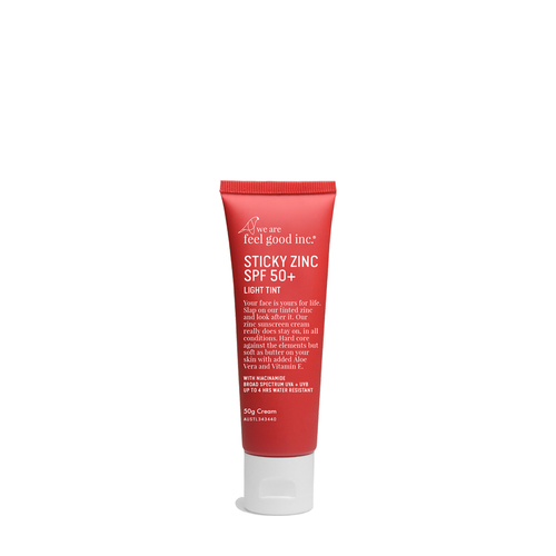 We Are Feel Good Inc. Sticky Zinc SPF 50+ 50g Light Tint