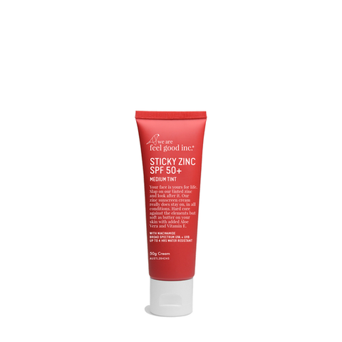 We Are Feel Good Inc. Sticky Zinc SPF 50+ 50g Medium Tint