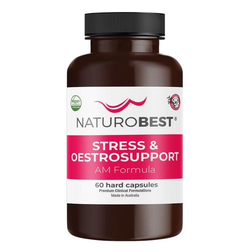 Naturobest Stress & OestroSupport AM Formula 60 Capsules