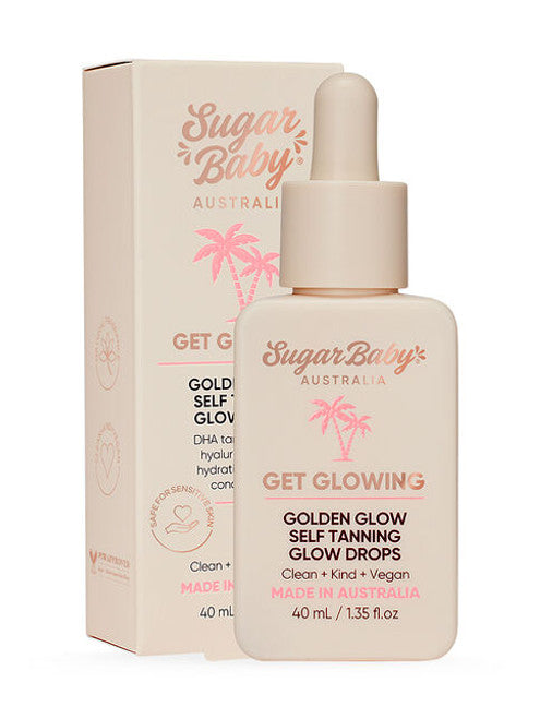 Sugar Baby Get Glowing Golden Glow Self Tanning Glow Drops 40ml