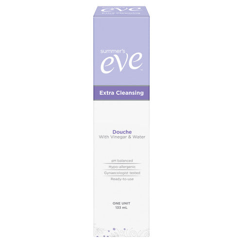 Summer's Eve Extra Cleansing Douche with Vinegar & Water 133ml