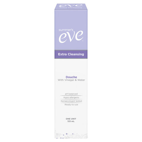 Summer's Eve Extra Cleansing Douche with Vinegar & Water 133ml