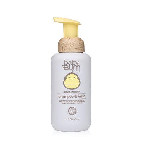 Sun Bum Baby Foaming Shampoo & Wash 355ml