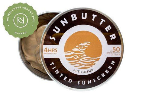 Sunbutter Tinted Spf50 Water Resistant Reef Safe Sunscreen