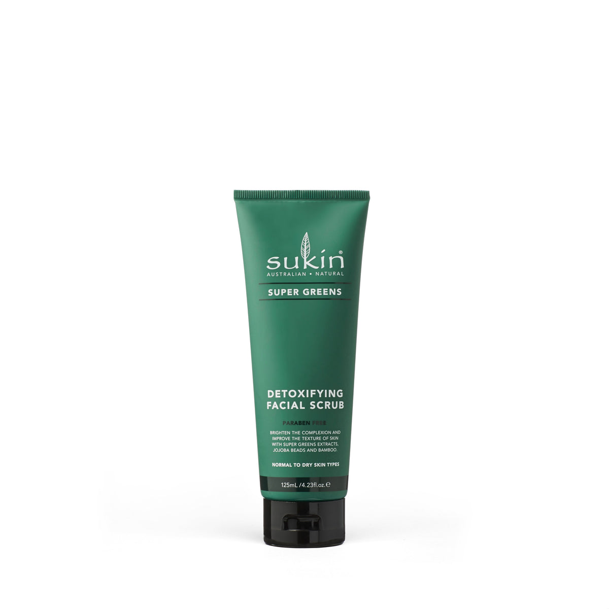 Sukin Super Greens Detox Facial Scrub 125mL