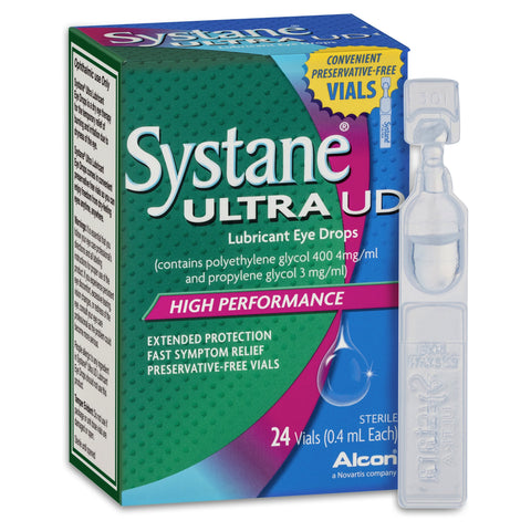 Systane Ultra Ud Lubricant Eye Drops 24 x 0.4mL