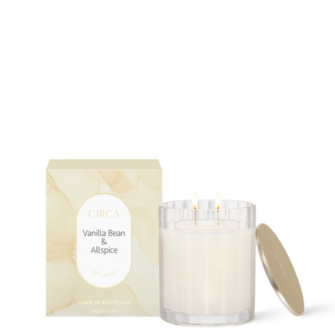 Vanilla Bean & Allspice Soy Candle 350g
