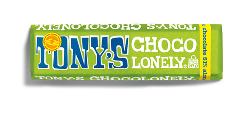TONY'S CHOCOLONELY Dark Almond Sea Salt 47g