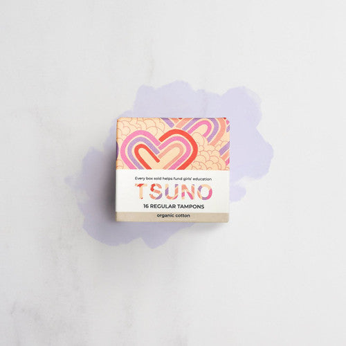 TSUNO Organic Cotton Tampons (16 Tampons)
