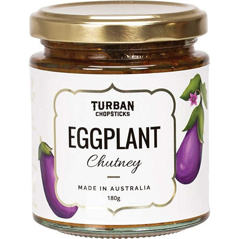 TURBAN CHOPSTICKS Chutney Eggplant 180g