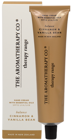 The Aromatherapy Co Balance Cinnamon & Vanilla Bean Hand Cream 75ml