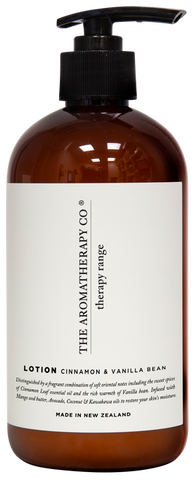 The Aromatherapy Co Cinnamon & Vanilla Bean Hand & Body Lotion 500ml