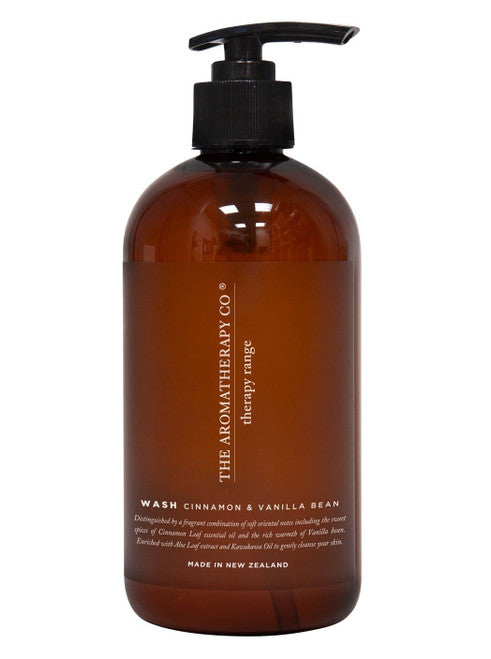 The Aromatherapy Co Cinnamon & Vanilla Bean Hand & Body Wash 500ml