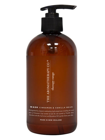 The Aromatherapy Co Cinnamon & Vanilla Bean Hand & Body Wash 500ml