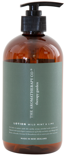 The Aromatherapy Co Garden Wild Mint & Lime Hand & Body Lotion 500ml