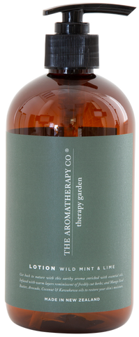 The Aromatherapy Co Garden Wild Mint & Lime Hand & Body Lotion 500ml