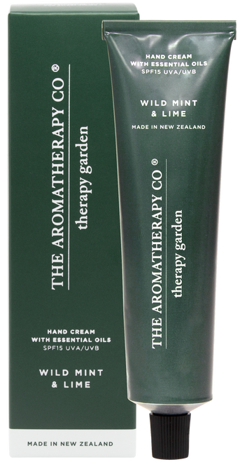 The Aromatherapy Co Garden Wild Mint & Lime SPF15 Hand Cream 75ml