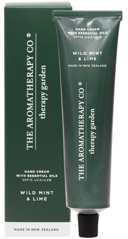 The Aromatherapy Co Garden Wild Mint & Lime SPF15 Hand Cream 75ml
